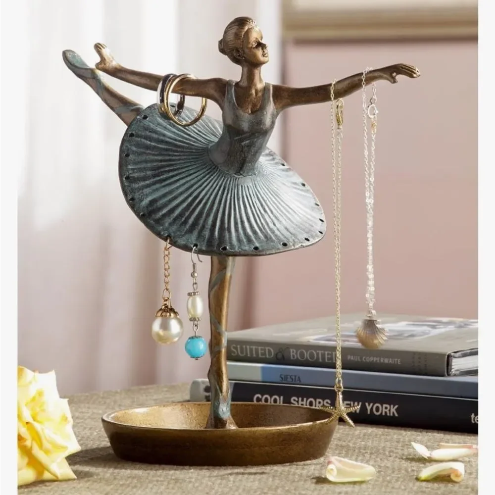 SPI Home Ballerina Jewelry Holder Sculpture Beautiful Condition like new